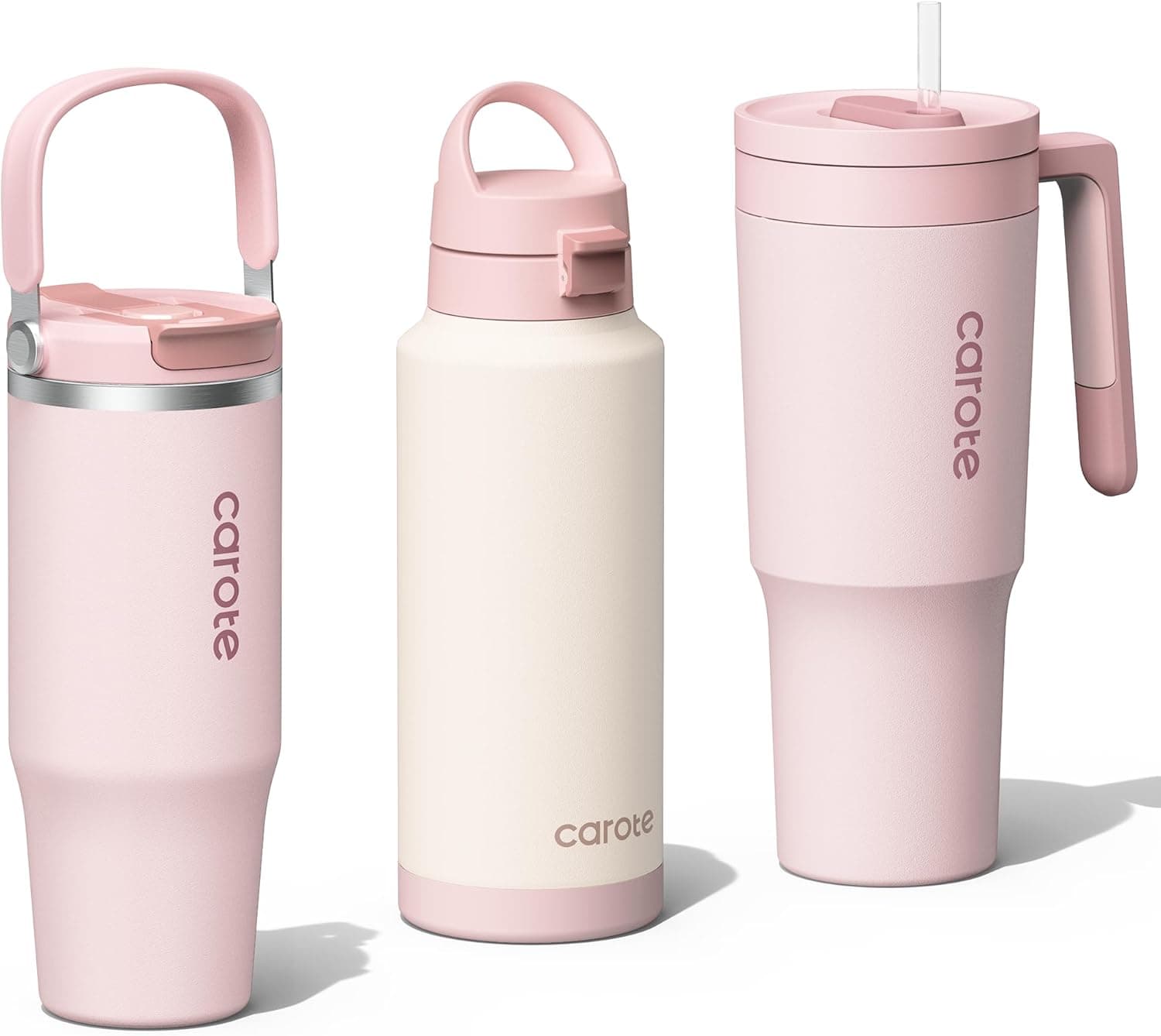 CAROTE 3-Pack Water Bottles